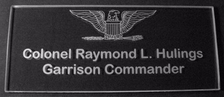 Colonel Raymond L. Hulings
Garrison Commander
Fort Indiantown Gap, PA