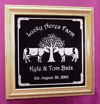 Lucky Acres Farm
Kyle & Tom Batz
Est. August 30, 2002