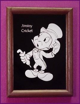 Jiminy Cricket with His Umbrella