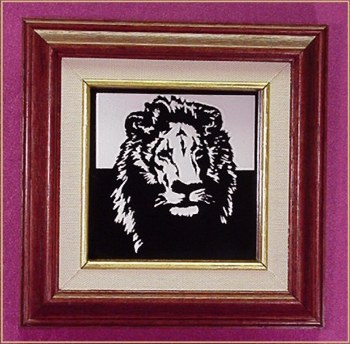 Lion's Head
4 x 4 Framed Mirror - $15.00
plus $6.25 shipping & handling